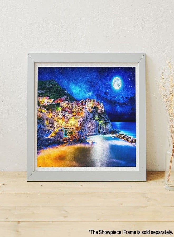 Pintoo Jigsaw Puzzles 1200 Piece for Adults - Starry Night of Cinque Terre, Italy Beautiful Plastic Puzzle for Home Decor Zero Dust Easy Storage [H2056] - Image 2