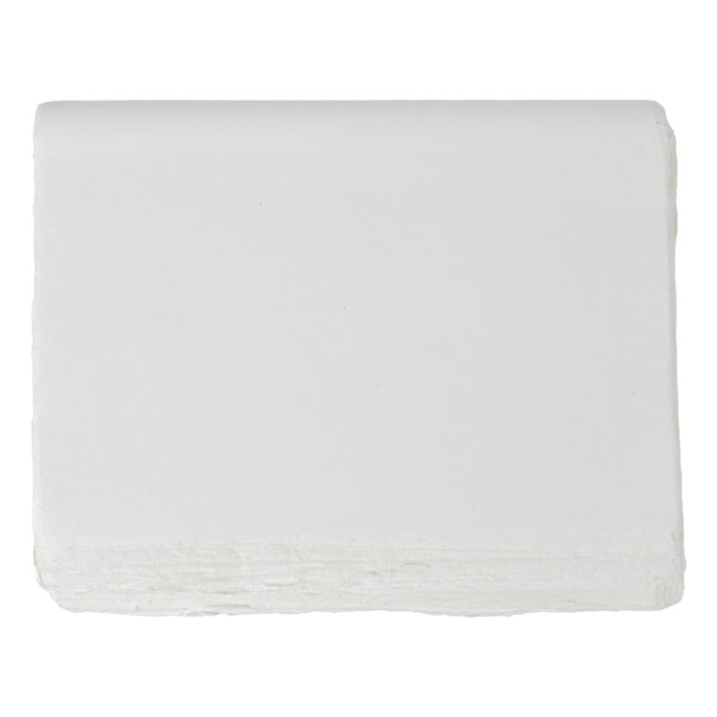ALCRAFT Pack of 50 Sheets of Watercolor Paper of 150 GSM - Virgin Cotton - Handmade Paper with Deckle Edges - 8 X 6 Inches (20X15 cm) - Image 2