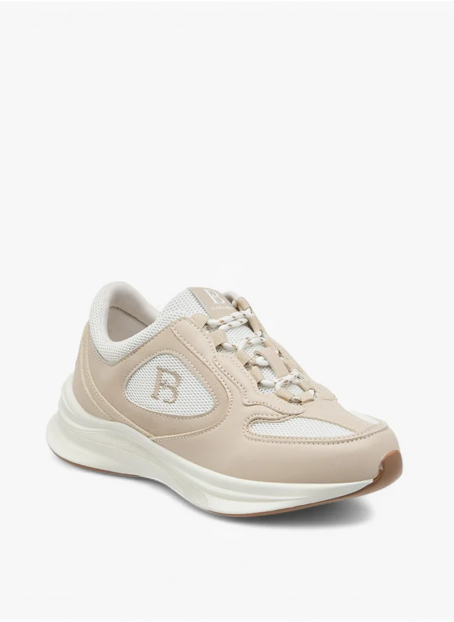 Flora Bella By Shoexpress Panelled Lace-Up Sneakers