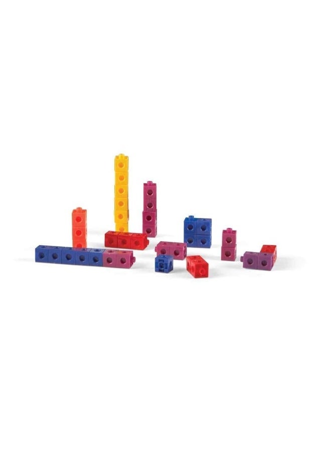 hand2mind Snap Cubes, Math Linking Cubes, Plastic Cubes, Snap Blocks, Color Sorting, Connecting Cubes, Math Manipulatives, Counting Cubes for Kids Math, Math Cubes, Math Counters (Set of 100) - Image 5