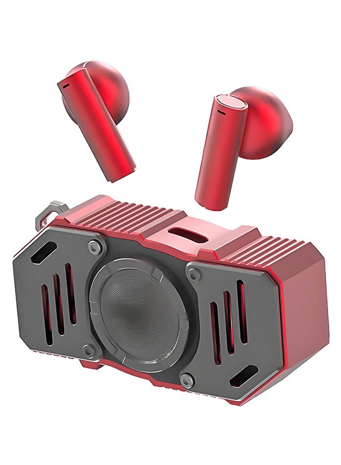 يفيي سماعات أذن EFFIE TMS-02 Spinner TWS اللاسلكية بتقنية البلوتوث | صوت ستيريو عالي الدقة، بلوتوث 5.3، تقليل الضوضاء، ألعاب منخفضة الكمون، عمر بطارية طويل، علبة شحن محمولة - Image 3