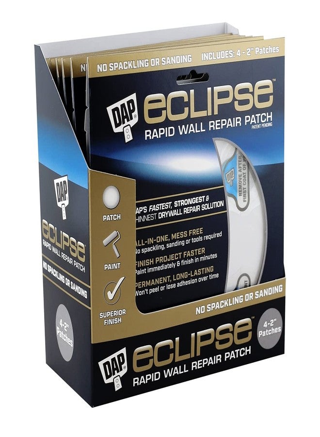 DAP 7079809161 2 in. Eclipse Rapid Wall Repair Patch - Pack of 6