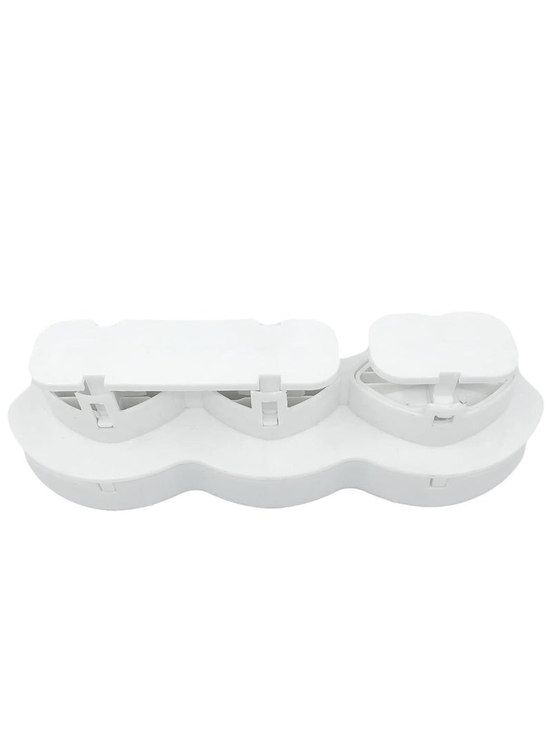 DubaiGallery قالب كبة اللحم - صانع كبة يدوي من البلاستيك المتين، أداة ضغط لتحضير كعكة اللحم، أدوات مطبخ لصنع كبة مقلية - Image 3