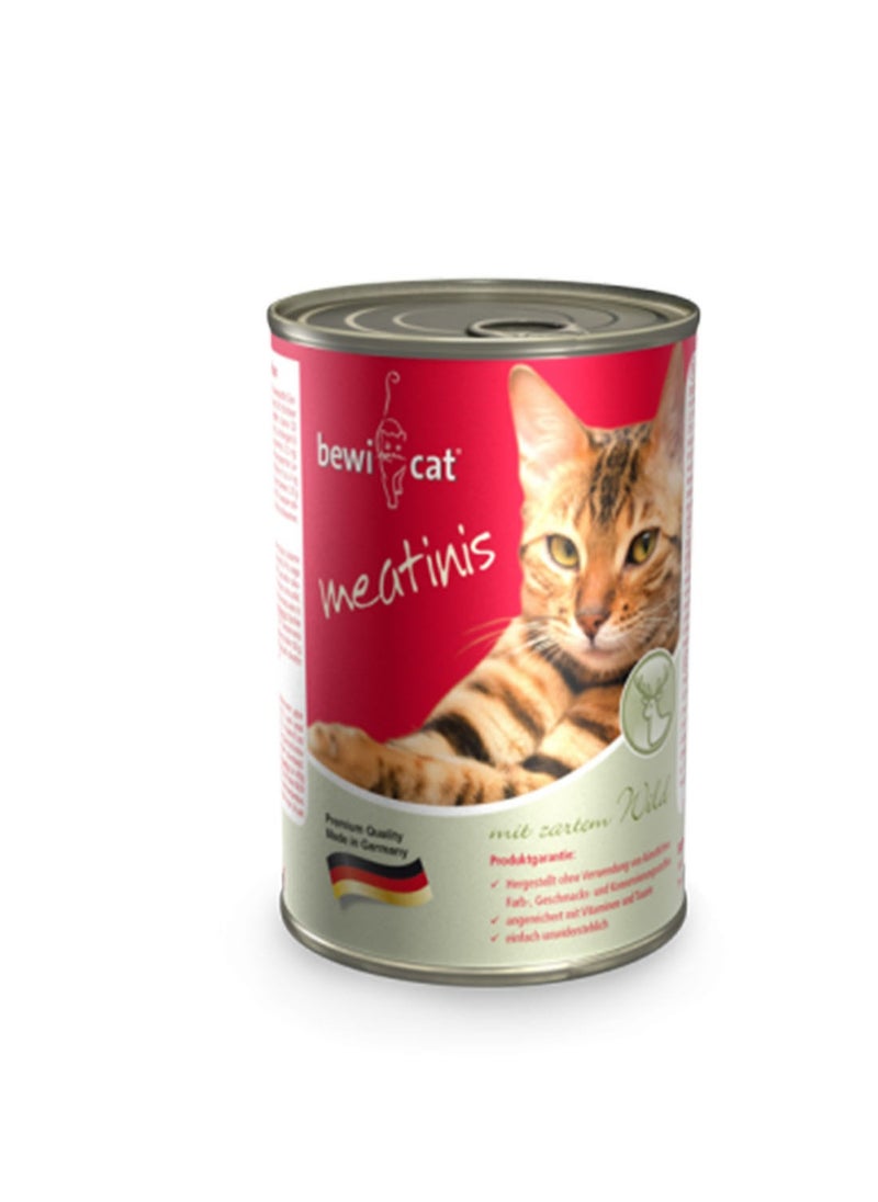 Bewi Cat BEWI CAT Meatinis With Vension 400 gm 
