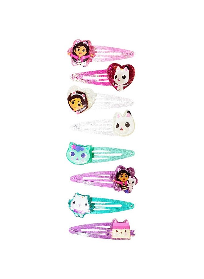 Luv Her Gabby'S Dollhouse Kids Hair Clips For Girls Snap Clips 8 Pack Multi Color Ages 3+ - Image 4