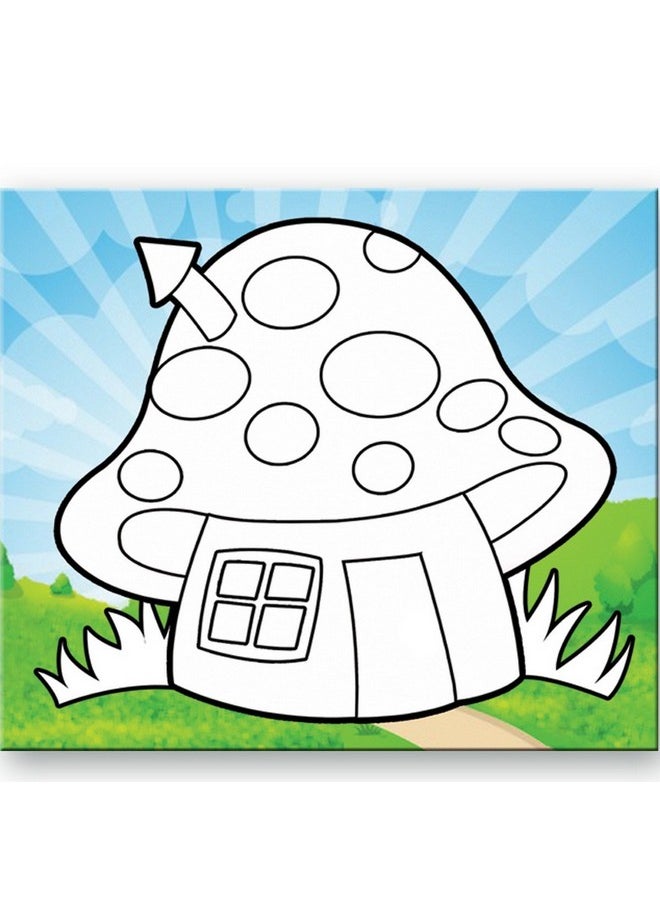 ToyKraft - : Sand Art Kit House Sand Art Games Art Kit For Kids Games For Kids Ages 712 Gift For Girls Boys Ages 712 Fantasy Homes - Image 1