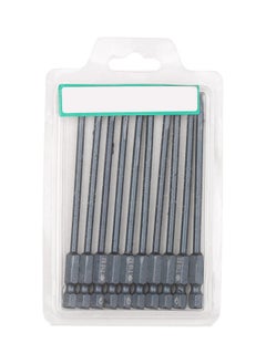 NIBEMINENT 10-Piece Security Torx Bit Set Grey  - Image 2