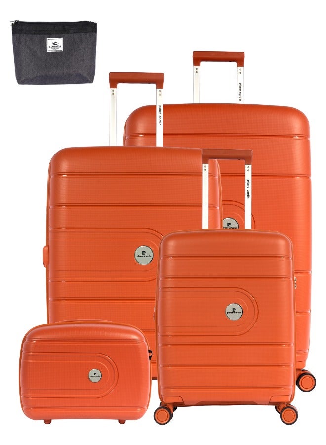 بيير كاردان طقم ترولي بيير كاردان هاردسك 4 ، PC86304 برتقالي - Image 1