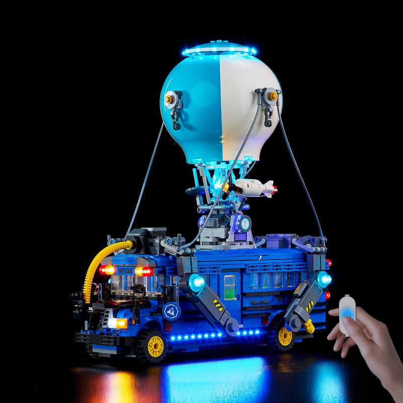 Nitemode LED Light Kit Compatible with Lego Battle Bus Fortnite 77073 Upgraded Brightness Adjustable Lighting AccessoriesNo Model - Image 3