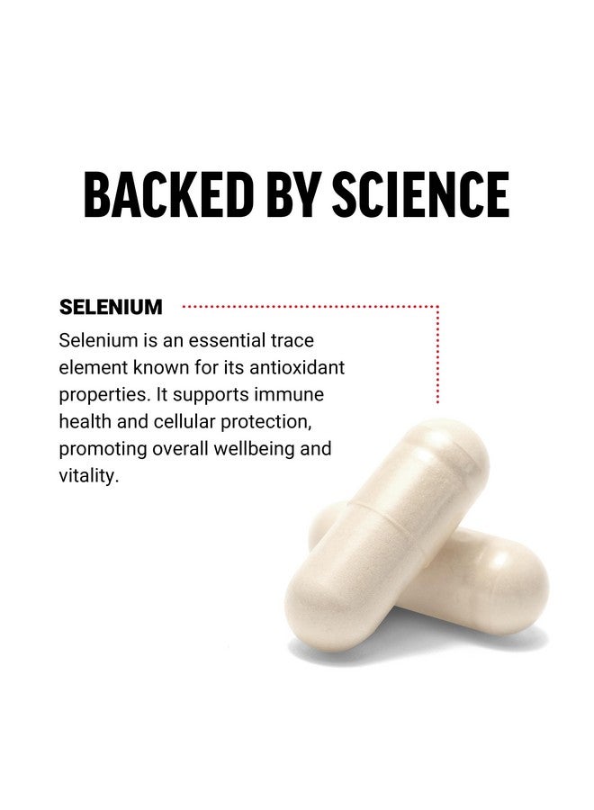 Force Factor Selenium Immune Support Supplement, Selenium 200mcg Capsules to Support Immune Defense, Immunity Supplement, Vegan, Non-GMO, 120 Capsules - Image 3