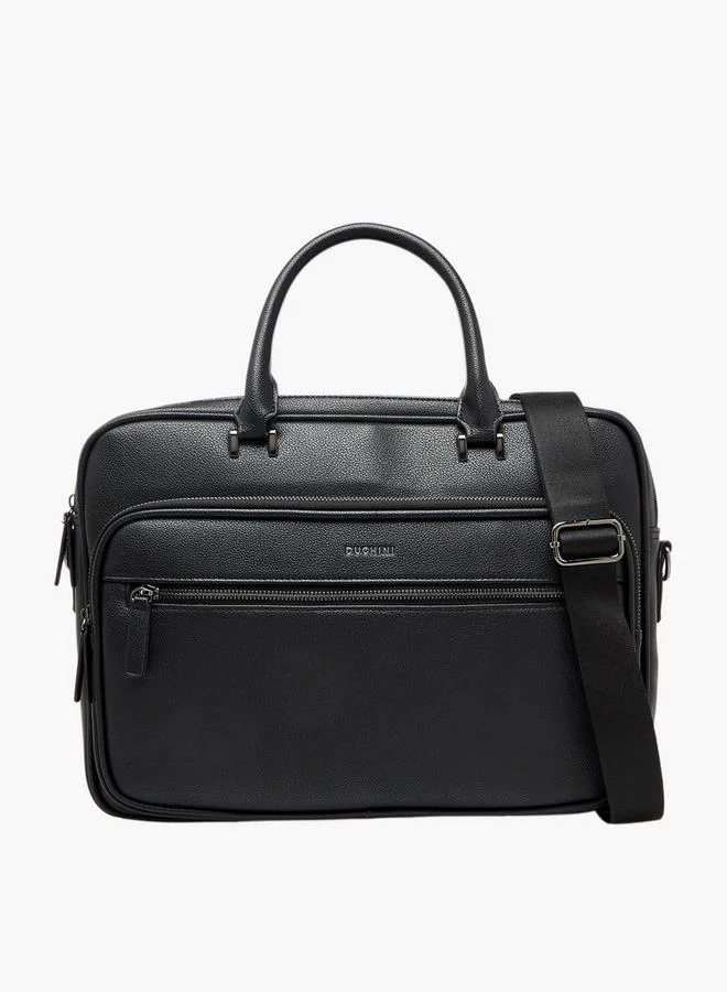 دوتشيني حقيبة لاب توب رجالية سادة