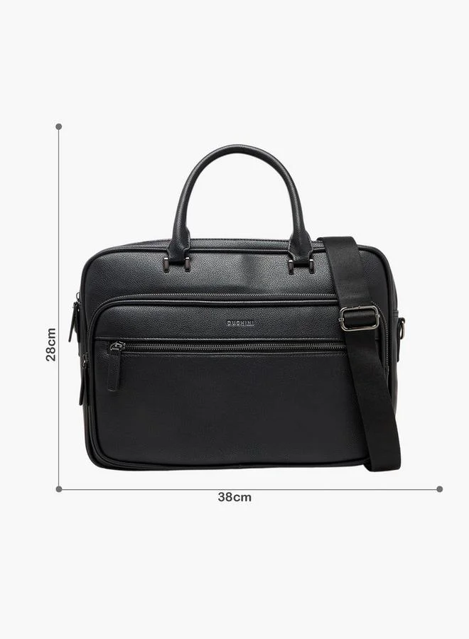 دوتشيني حقيبة لاب توب رجالية سادة