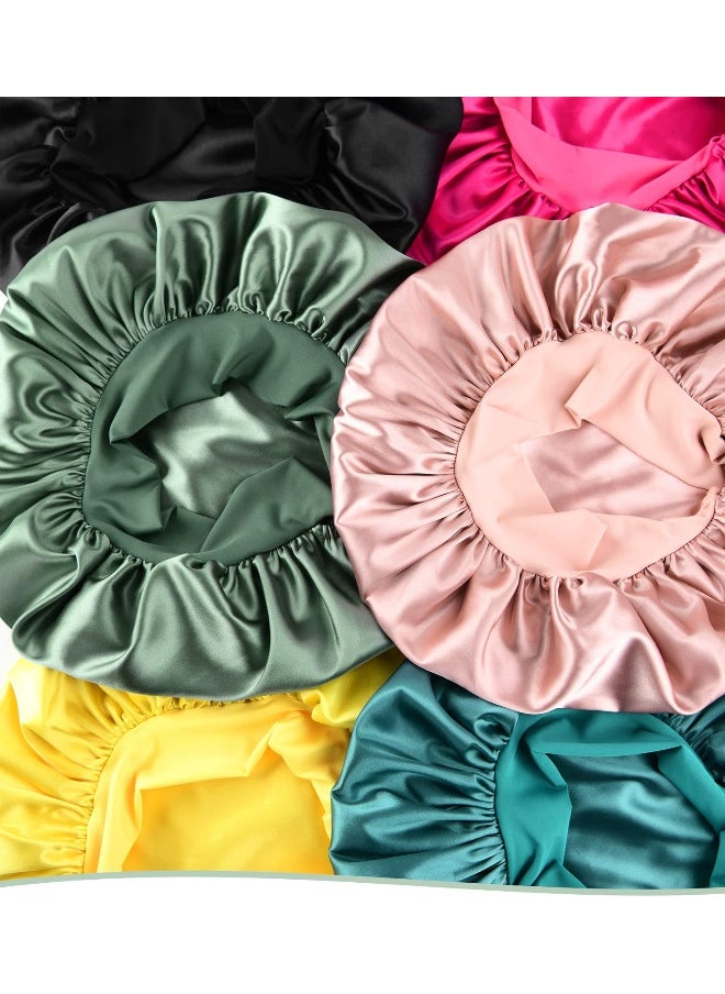 NIBEMINENT - Trendy Satin Ribbon Bow Wide-Brimmed Hat - Silk-Like Beauty and Hair Care帽子 - Image 1