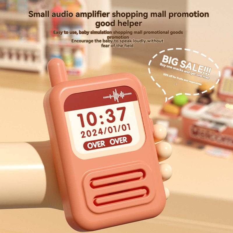Children's Cash Register Toy: Pink 46-Piece Set With Cashless Payment Function - Compact Size For Pretend Shopping, Creativity & Social Skill Development For Toddlers & Young Kids - Image 2