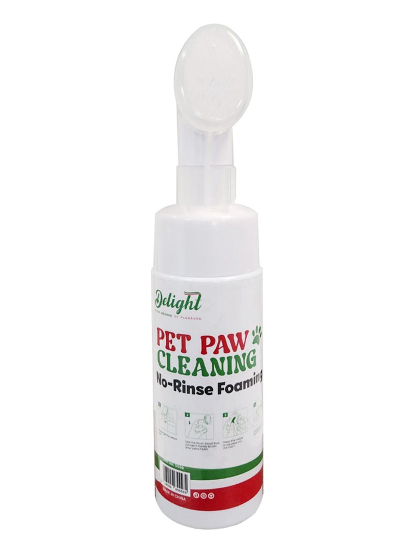 Delight Pet Paw Cleaning Foam 150ml - Image 1