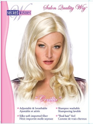 Rubies Secret Wishes Adult Cecilia Wig, Blonde - Image 2