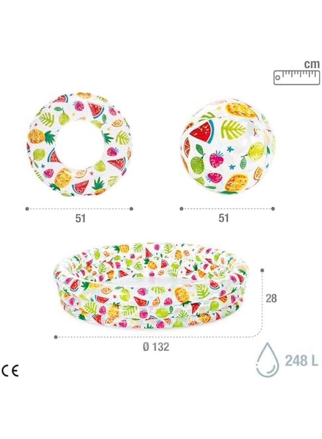 INTEX 59469Np 3 Ring Pool Set Fishbowl - Image 3