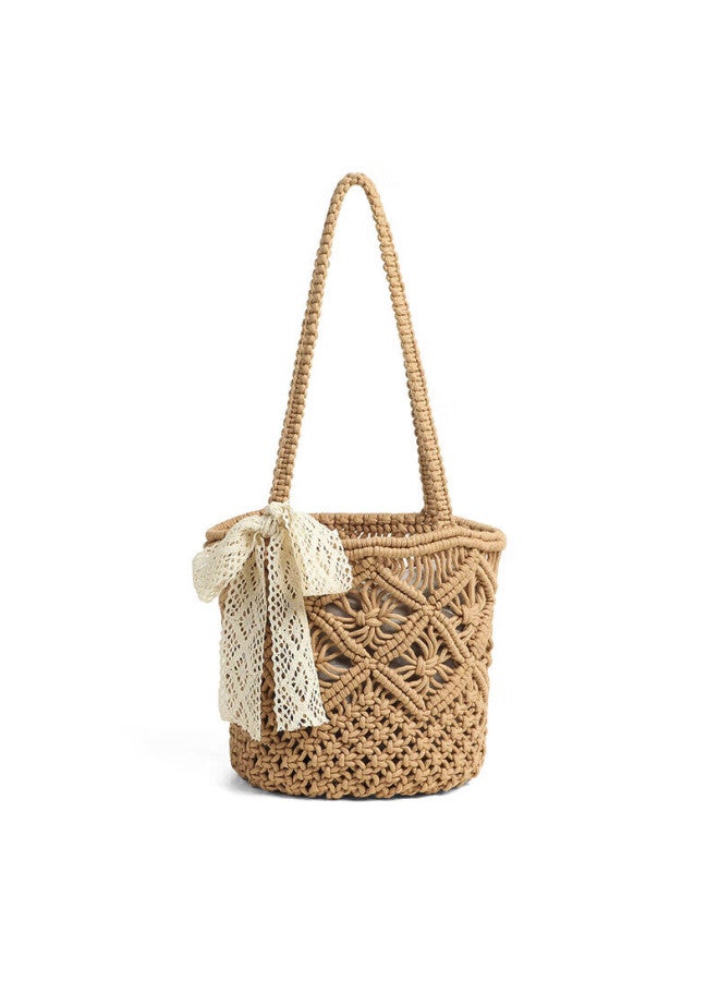 Yuyula Women's Handbag, Woven Bag, Seaside Casual Vacation Shoulder Beach Bag, Birthday And New Year Gift For Girlfriend - Image 2