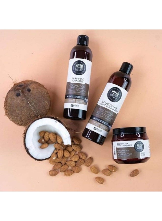 HELLO NATURE Hair Mask Coconut Oil 250 Ml - Image 4