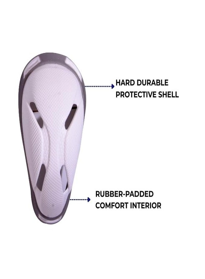 COX 50 Full Armour Sports Abdominal Guard for Cricket, Hockey, and Other Sports - High Impact Poly Protector - Pack of 4 - Image 4