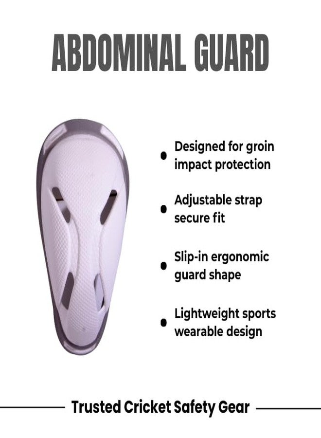 COX 50 Full Armour Sports Abdominal Guard for Cricket, Hockey, and Other Sports - High Impact Poly Protector - Pack of 4 - Image 5