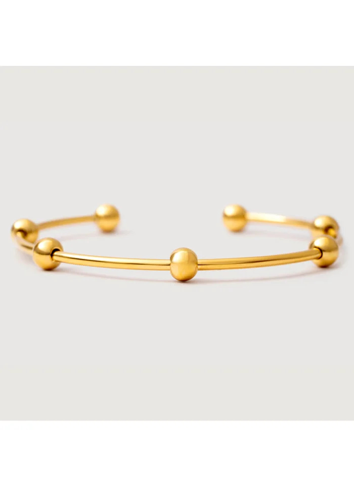 noya 18K Gold Plated Adara Gold Bangle Bracelet
