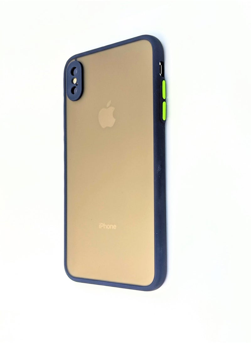TWEGGON - iPhone XS Case Protective Back Cover Case for iPhone X/XS 5.8" Blue - Image 1