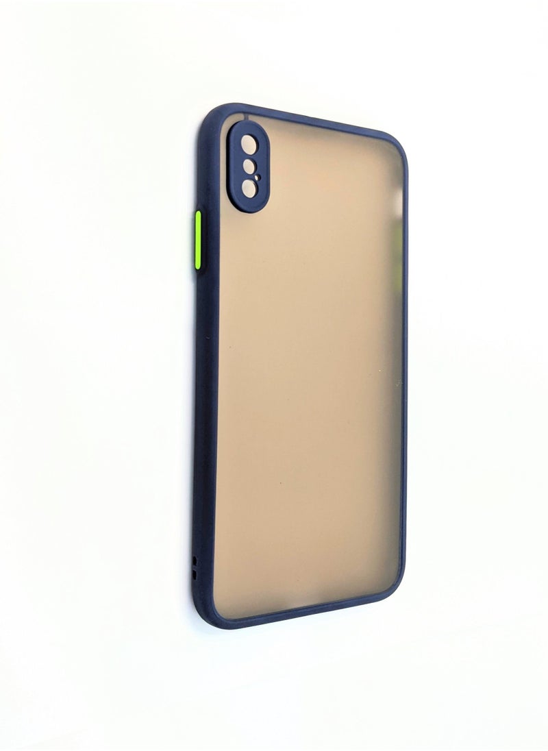 TWEGGON - iPhone XS Case Protective Back Cover Case for iPhone X/XS 5.8" Blue - Image 1