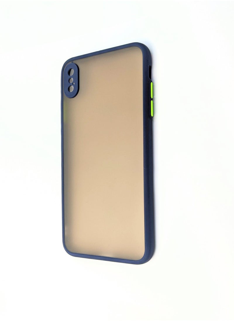 TWEGGON - iPhone XS Case Protective Back Cover Case for iPhone X/XS 5.8" Blue - Image 1