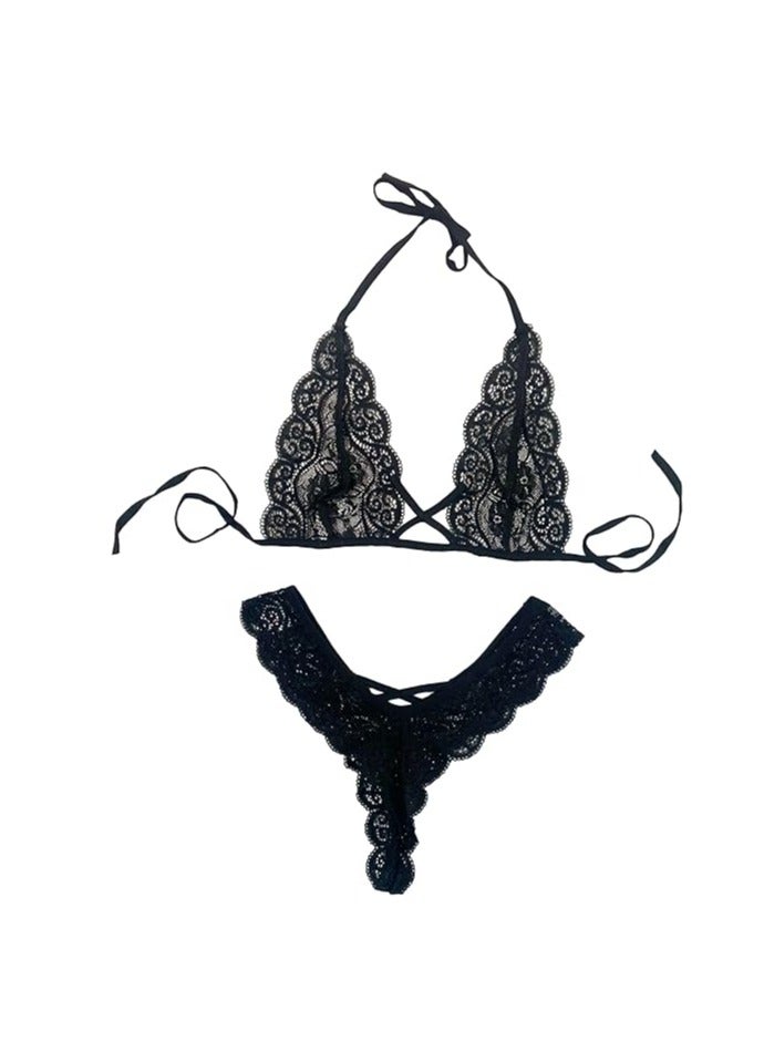 Accessorize Kingdom Accessorize Kingdom Women Nightwear with Lace Lingerie Set  - Image 4