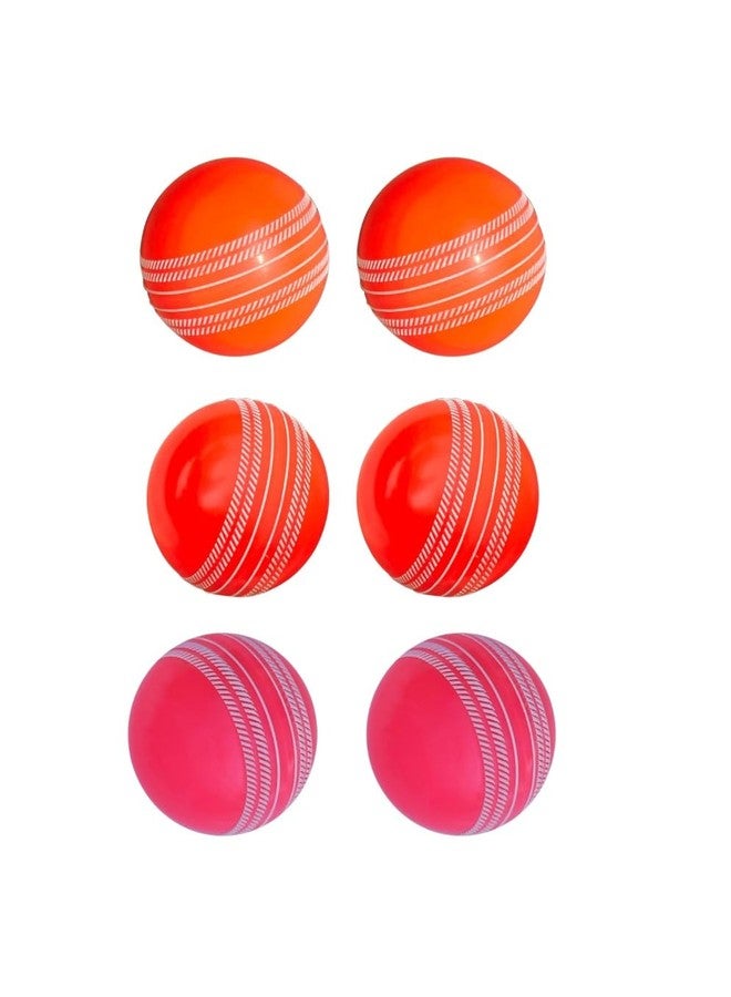 CRAZX I-10 PVC Cricket Soft Balls Recommended for Indoor/Outdoor Street, Beach & Cricket (Pack of 6) - Image 3