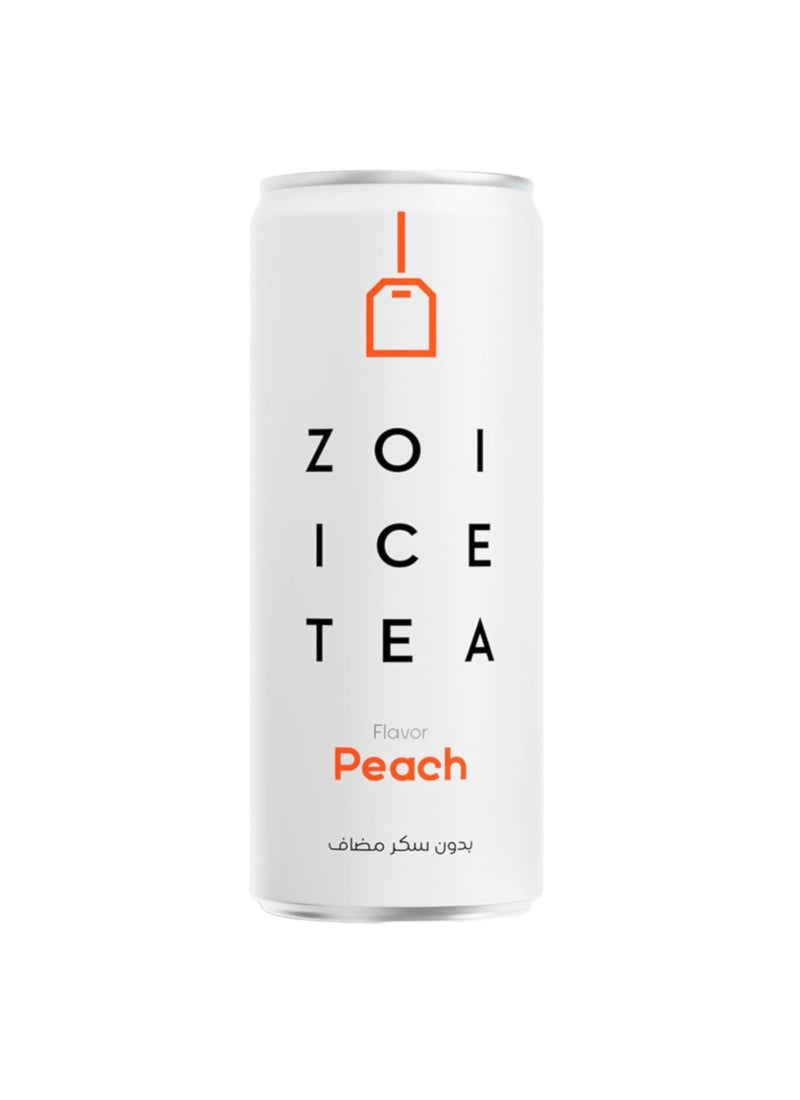 Zoi Ice Tea Peach Ice Tea - Image 2
