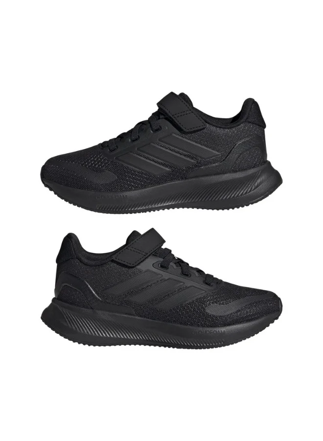 اديداس Adidas RUNFALCON 5 EL C Black Running For Kids 10K