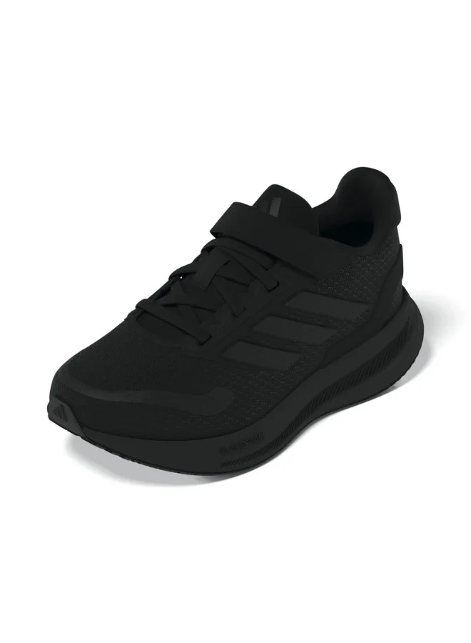 اديداس Adidas RUNFALCON 5 EL C Black Running For Kids 10K