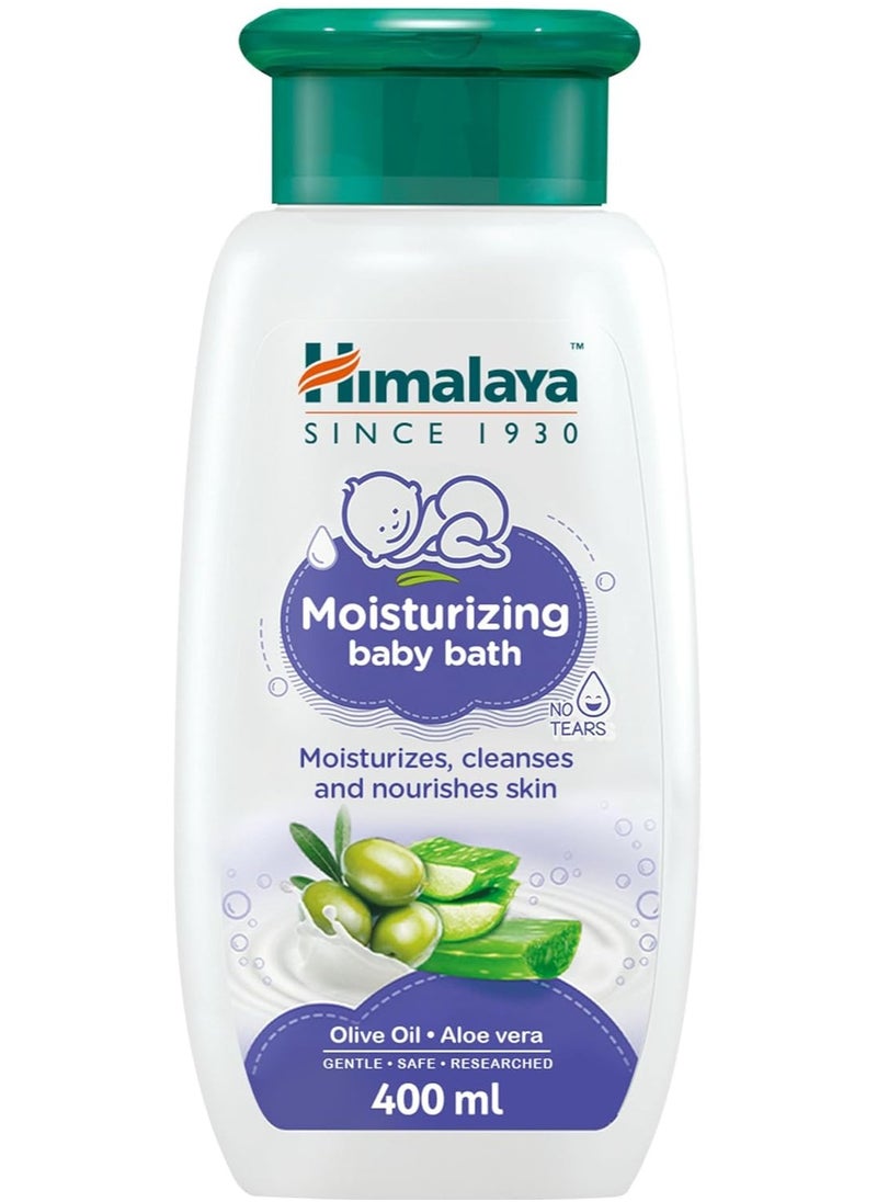 Himalaya - Moisturizing Baby Bath With Olive Oil And Aloe Vera 400 ml - Image 1