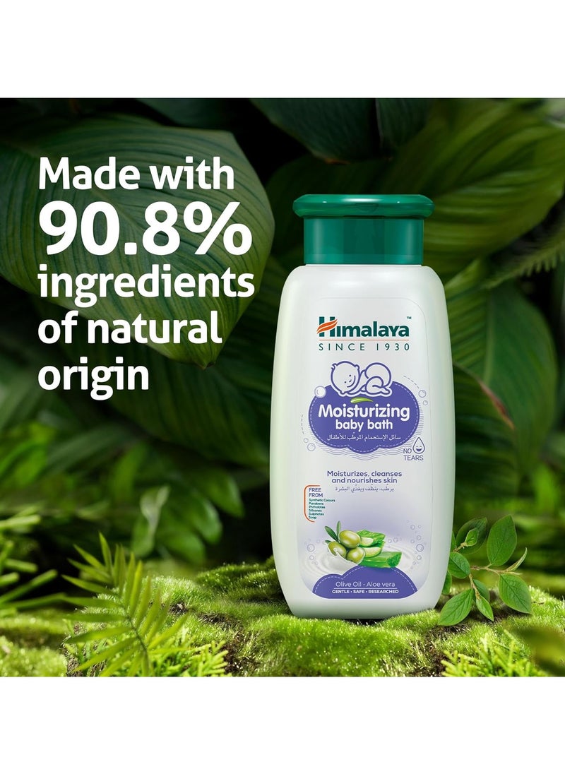 Himalaya - Moisturizing Baby Bath With Olive Oil And Aloe Vera 400 ml - Image 1
