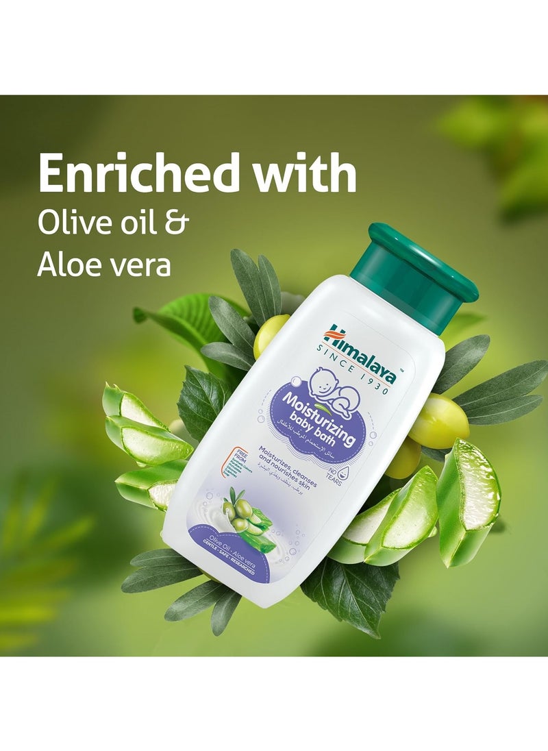 Himalaya - Moisturizing Baby Bath With Olive Oil And Aloe Vera 400 ml - Image 1