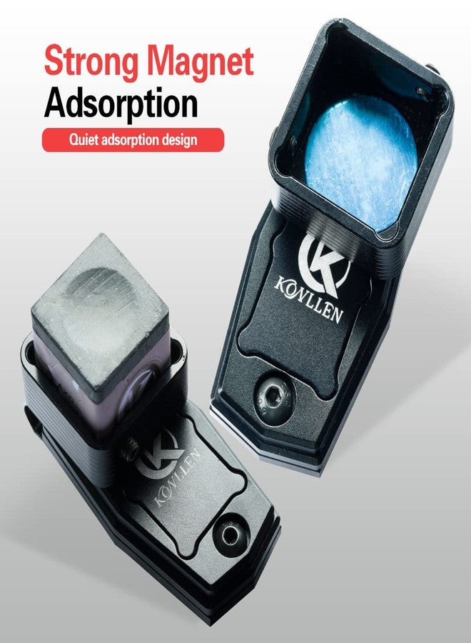 KONLLEN Chalk Holder Magnetic Clip Aluminum Alloy Chalk Tip Holder for Billiard Pool Snooker Billiard Accessories - Image 4