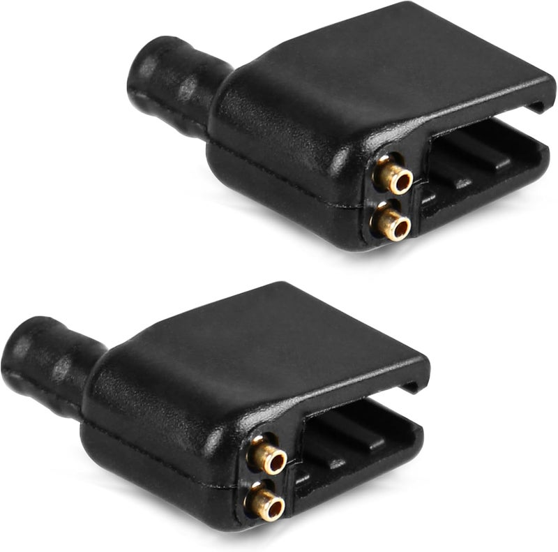 Xislet 2 Pack Adjustable Brass Windshield Washer Nozzles - Image 1