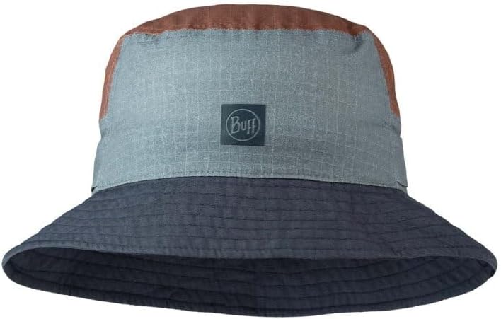 Buff Unisex Hak Sun Bucket Hat - Steel S/M - Image 1