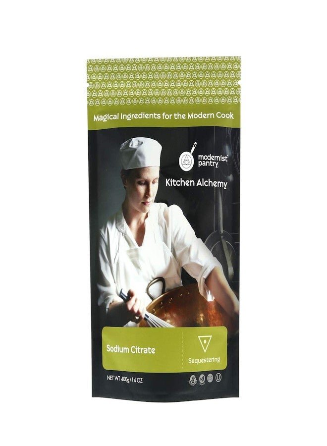 Modernist Pantry Pure Sodium Citrate ⊘ Non-GMO Gluten-Free Vegan OU Kosher Certified (Molecular Gastronomy) - 400g/14oz - Image 1