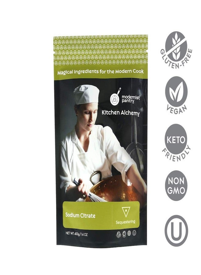 Modernist Pantry Pure Sodium Citrate ⊘ Non-GMO Gluten-Free Vegan OU Kosher Certified (Molecular Gastronomy) - 400g/14oz - Image 2