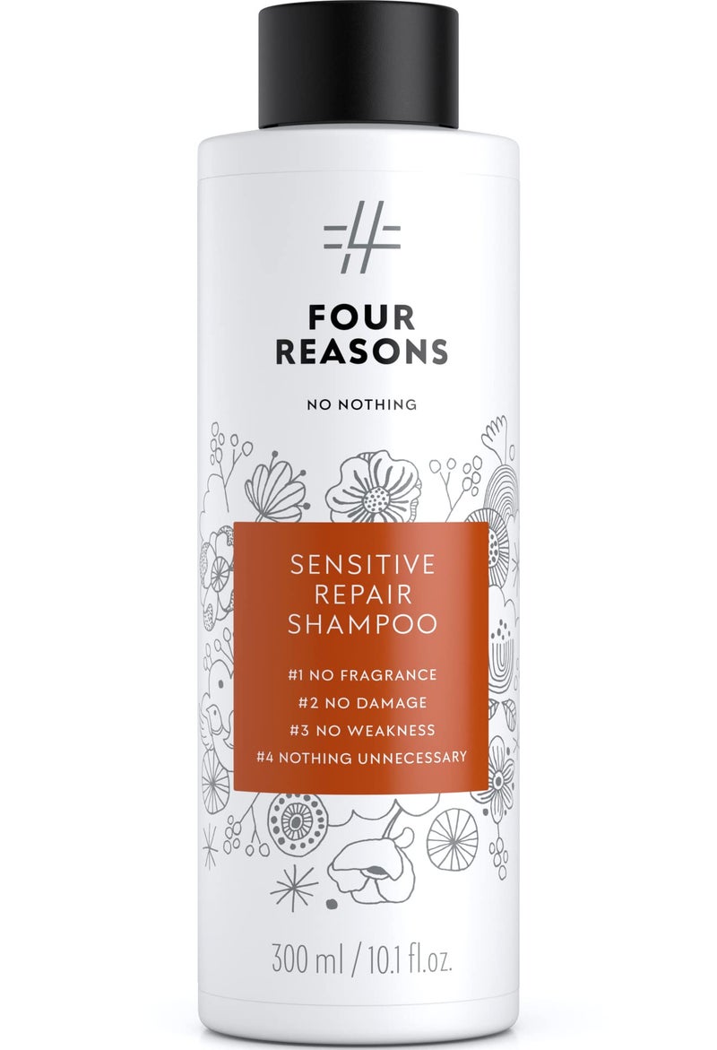 No nothing Hair Repair Shampoo for dry damaged hair - Fragrance Free - fortified with Amino Acids 10.15 oz - Image 1