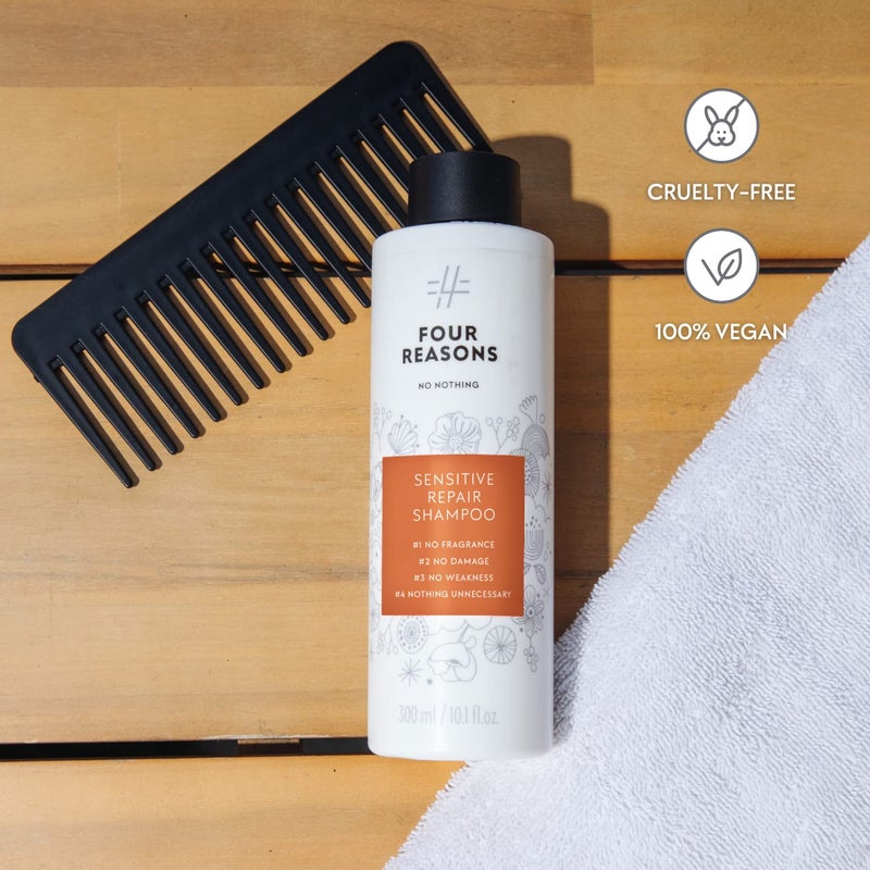 No nothing Hair Repair Shampoo for dry damaged hair - Fragrance Free - fortified with Amino Acids 10.15 oz - Image 4