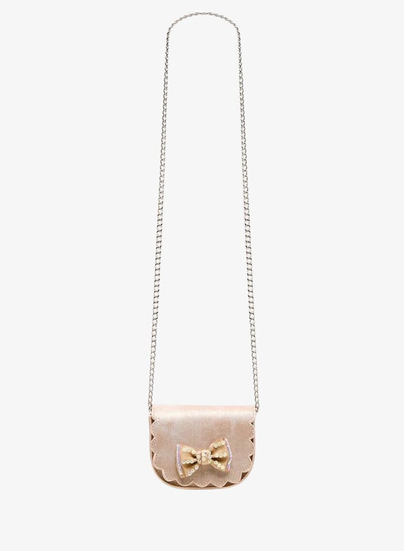 Flora Bella By Shoexpress Scallop Hem Crossbody Bag with Chain Strap - Image 3
