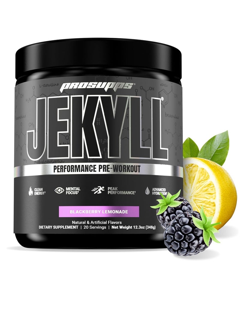 ProSupps PS Dr. Jekyll Pre-Workout 20 serving Blackberry Lemonade - Image 1