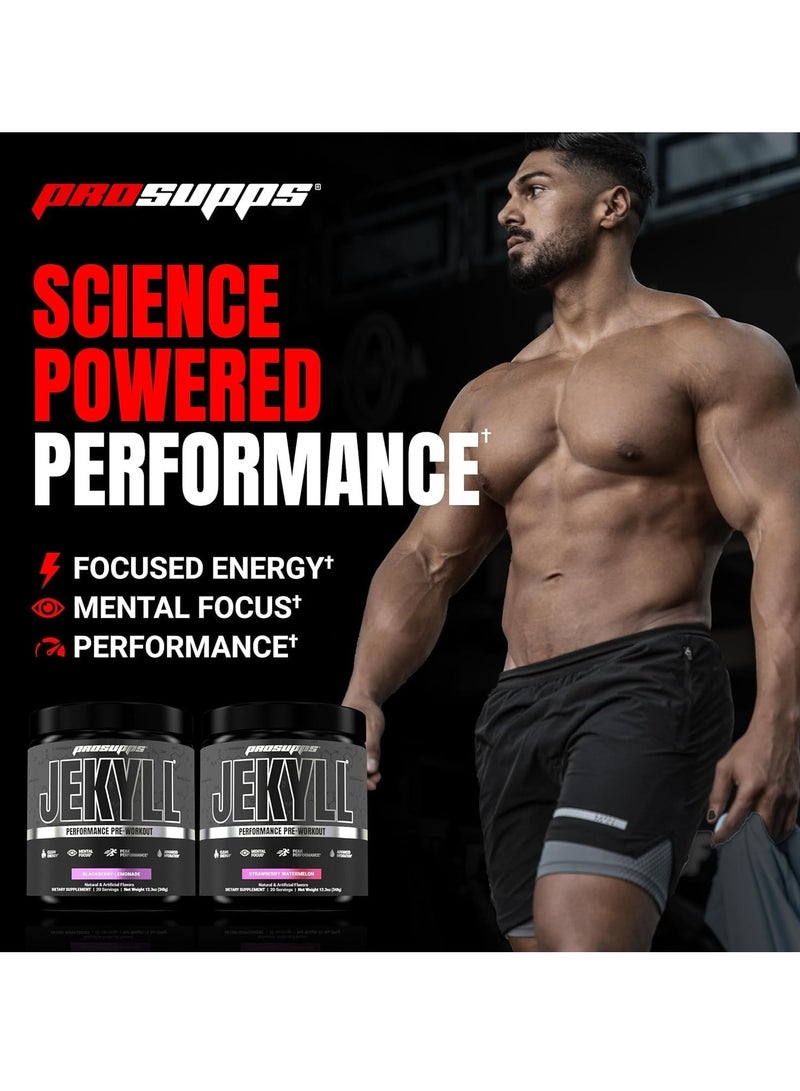 ProSupps PS Dr. Jekyll Pre-Workout 20 serving Blackberry Lemonade - Image 2