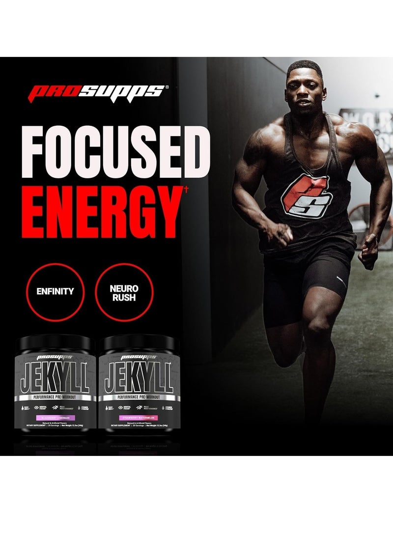 ProSupps PS Dr. Jekyll Pre-Workout 20 serving Blackberry Lemonade - Image 3