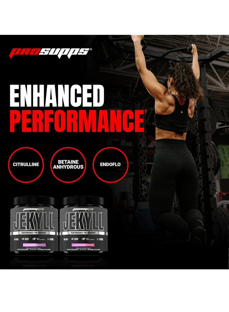 ProSupps PS Dr. Jekyll Pre-Workout 20 serving Blackberry Lemonade - Image 4