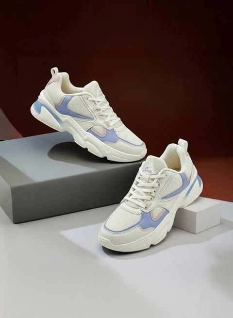 Women’s Low Top Sneakers – Chic Contrast Design Shoes that Adds a Fresh, Trendy Touch